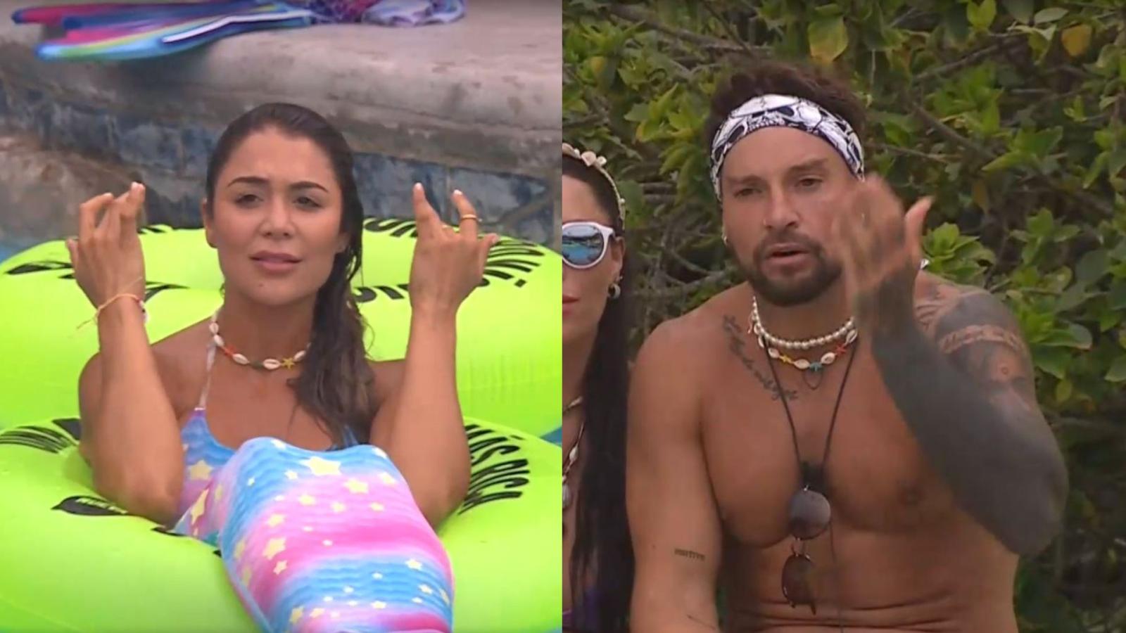 Chama y Luis Mateucci discuten