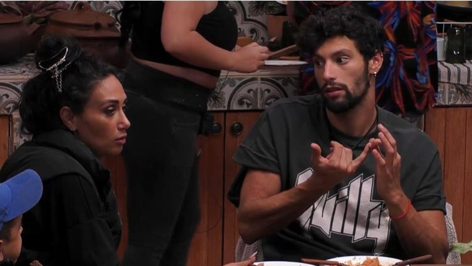 Pamela Díaz y Jhonatan