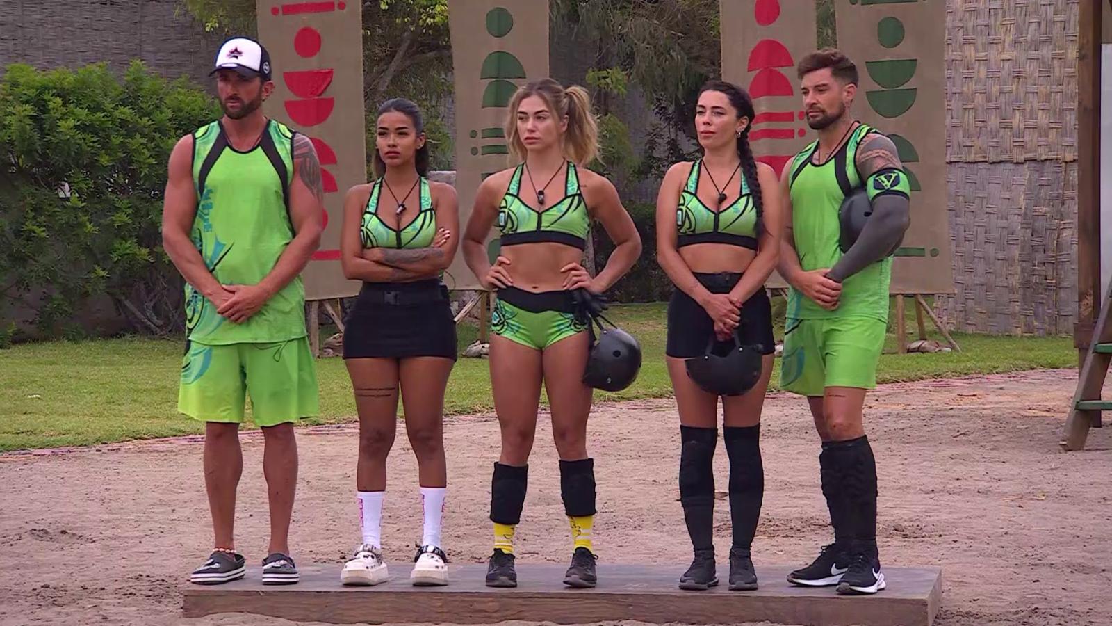 Equipo Linterna Verde perdedor en Tierra Brava