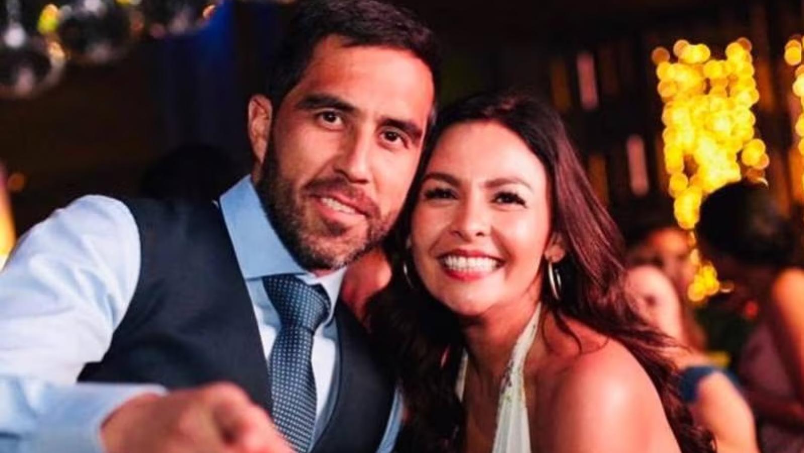 Carla Pardo y Claudio Bravo - Créditos: Redes Sociales