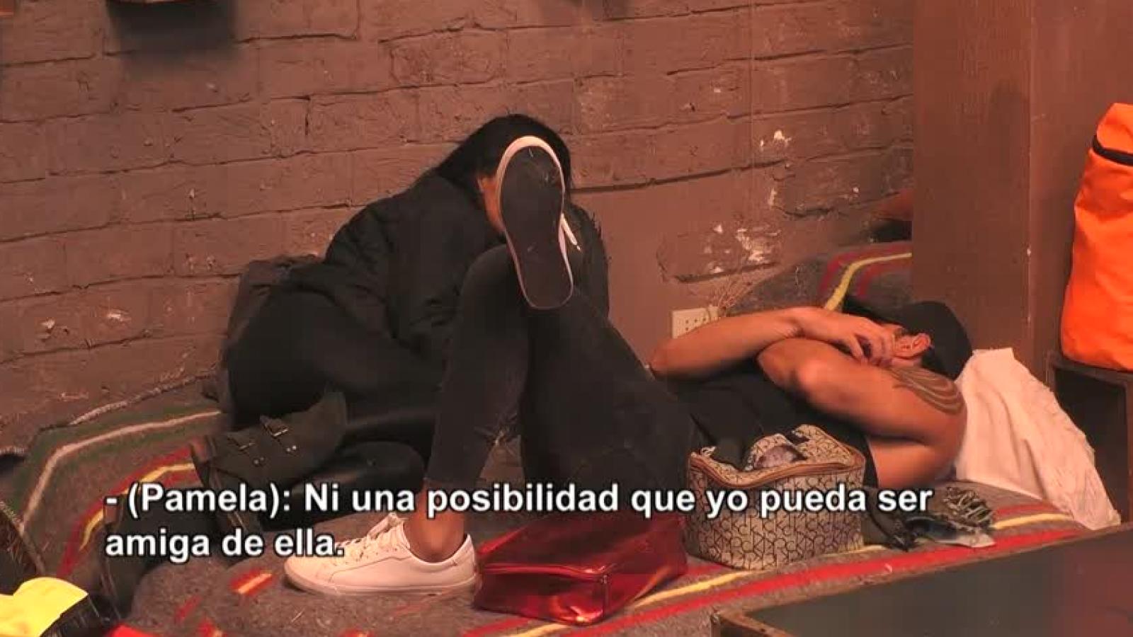 Pamela Díaz desconfía de Chama en Tierra Brava