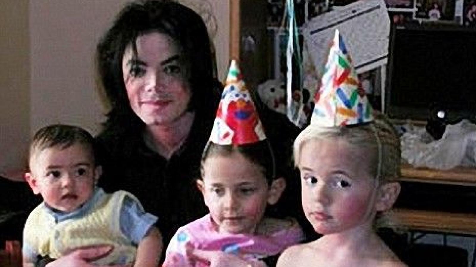 Michael Jackson y sus hijos