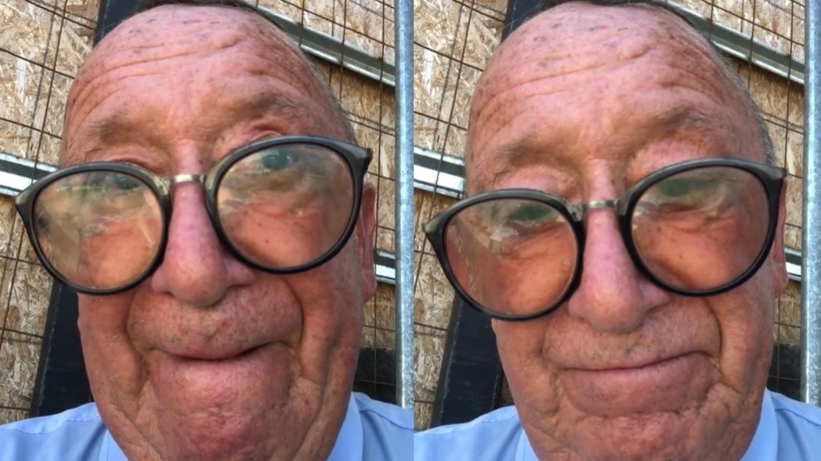 "Estoy sin pega": adulto mayor se viraliza tras entregar historias de dichos chilenos 