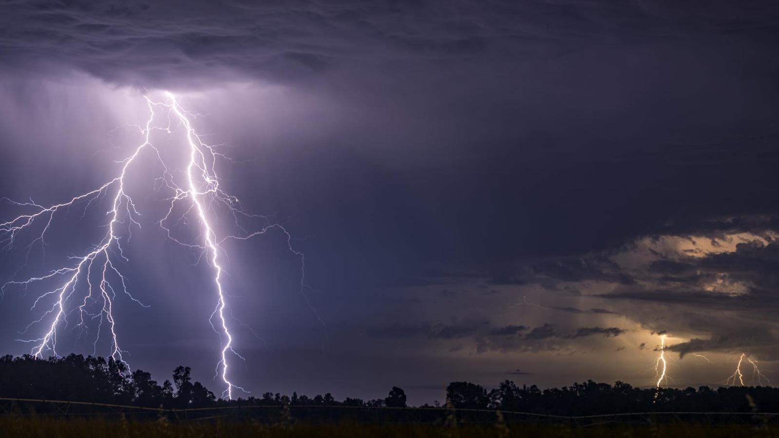 Tormenta eléctrica - Agencia Uno