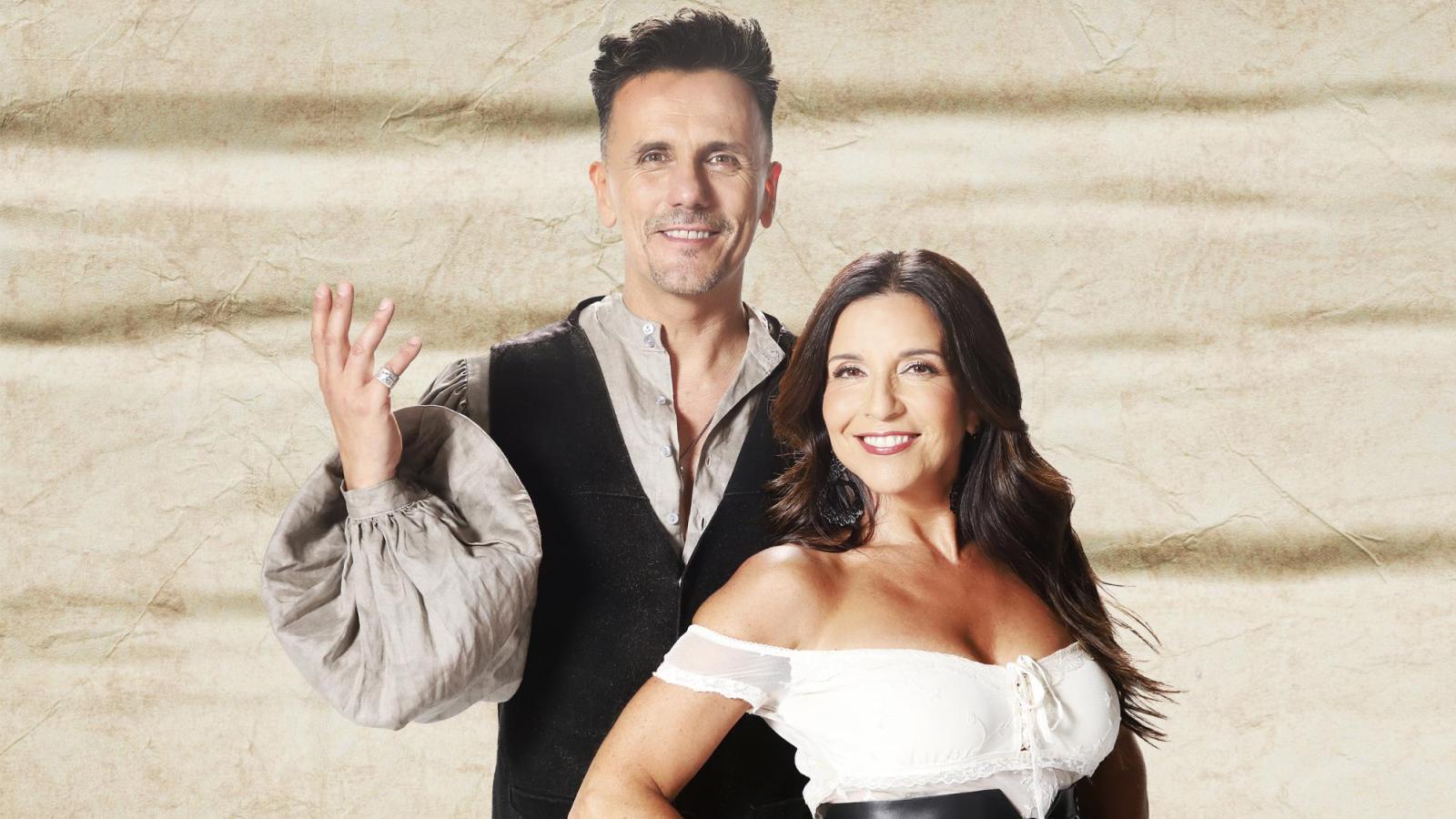Sergio Lagos y Karla Constant, animadores de Ganar o Servir