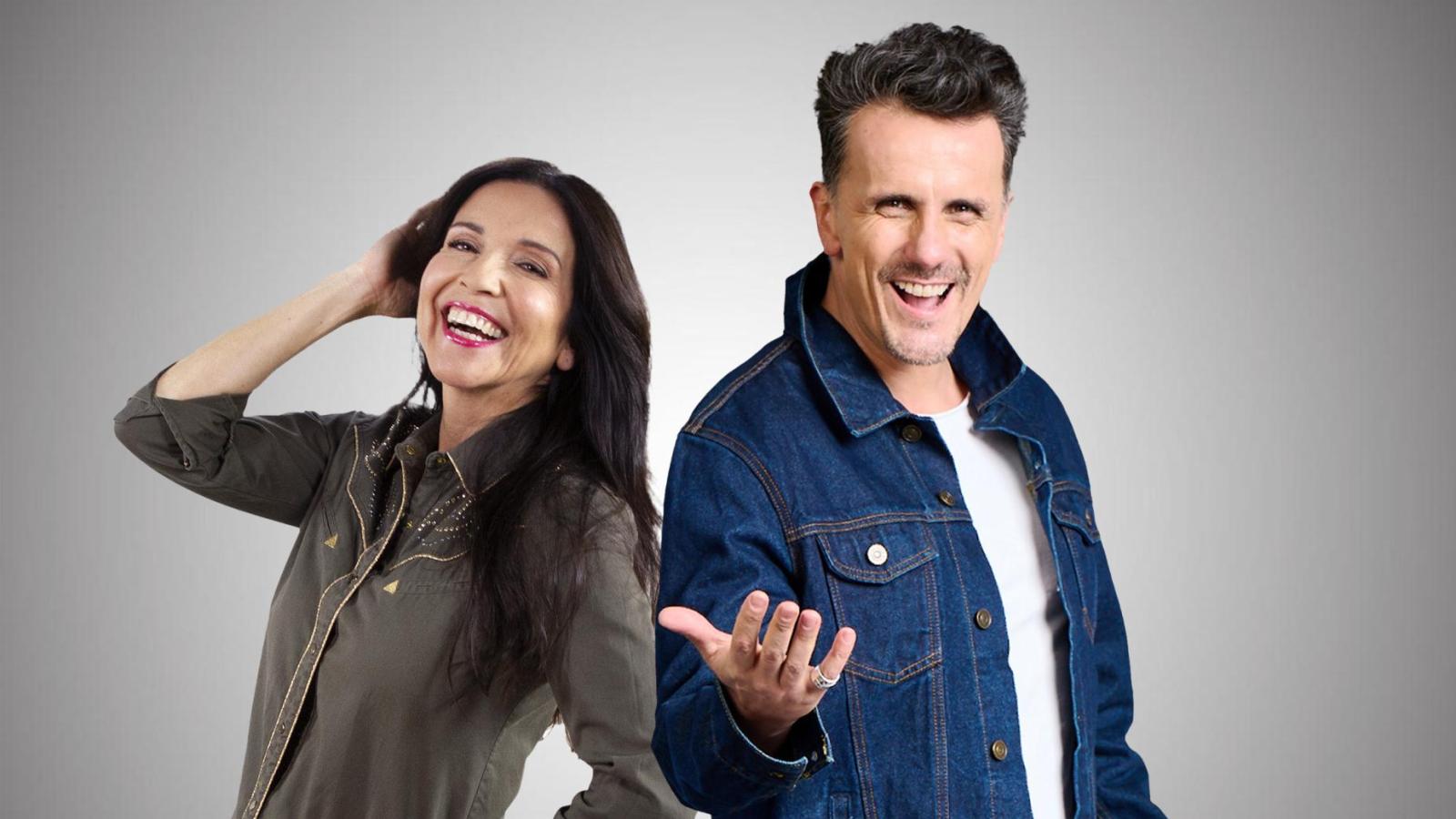 Sergio Lagos y Karla Constant, animadores de Tierra Brava