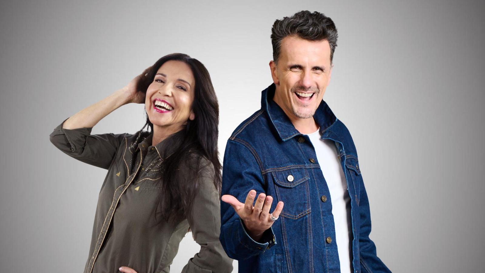 Sergio Lagos y Karla Constant, animadores de Tierra Brava