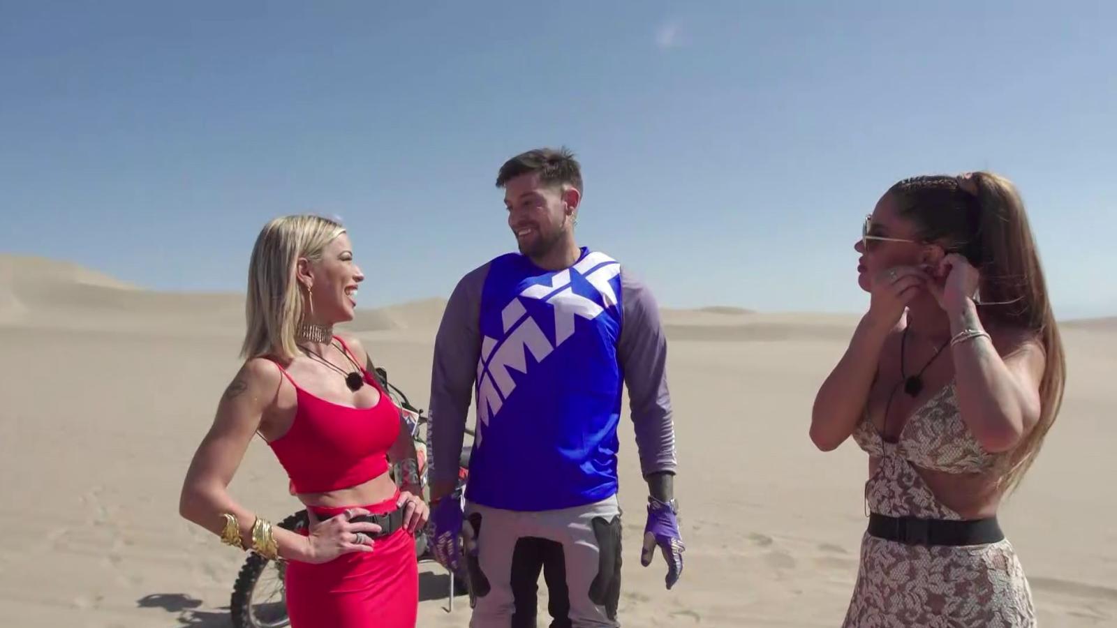 Oriana Marzoli, Luis Mateucci y Gala Caldirola en Ganar o Servir