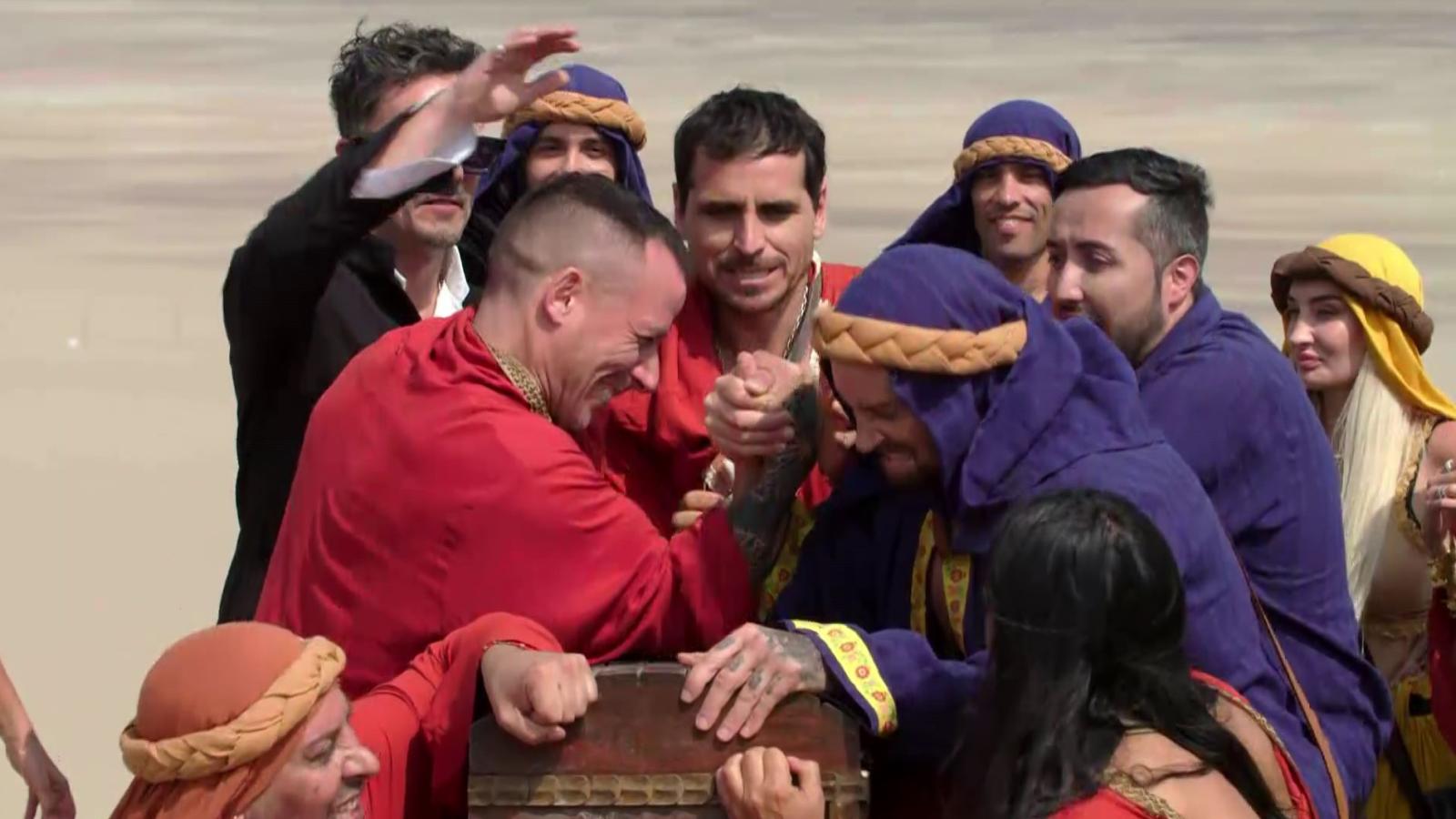 Gallito entre Gonzalo Egas y Luis Mateucci en Ganar o Servir