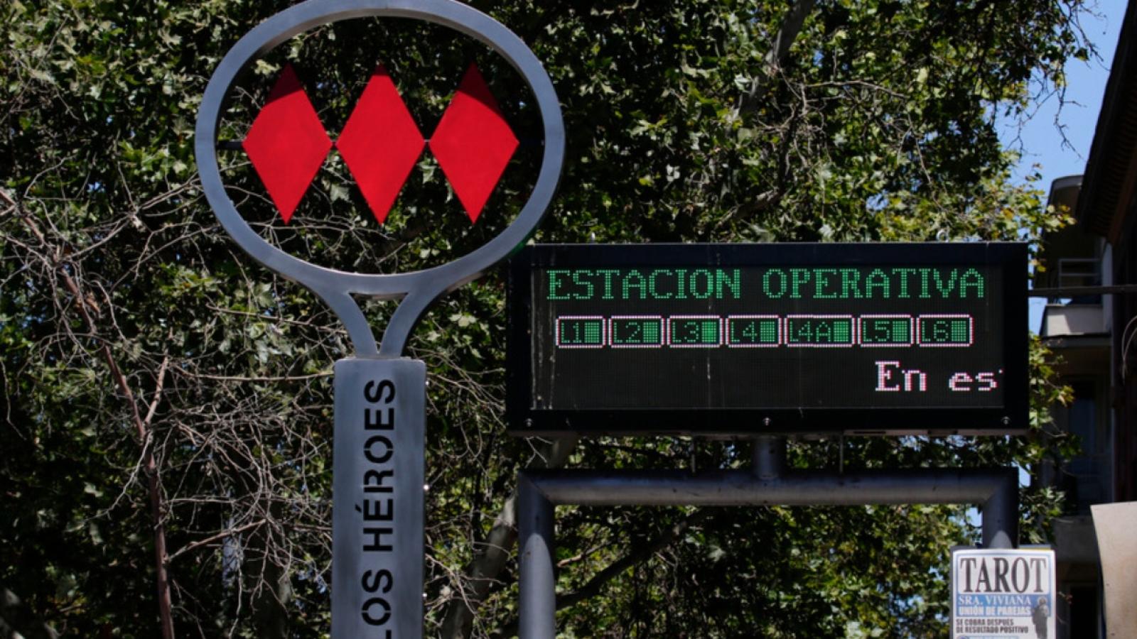 Metro de Santiago - Créditos: ATON