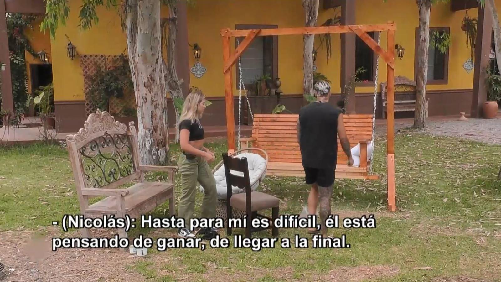 Nicolás Solabarrieta habla en portugués en Tierra Brava