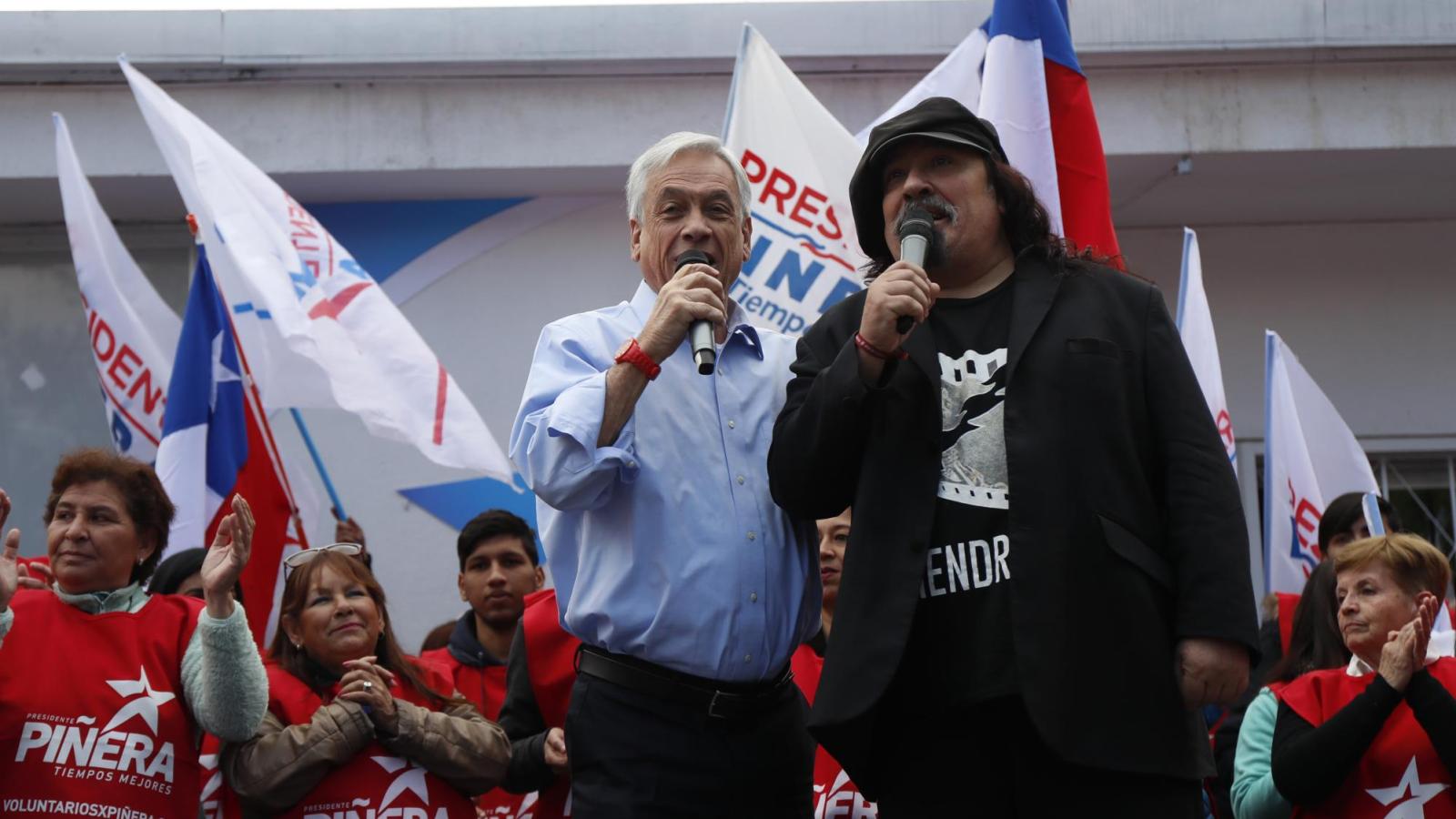 Sebastián Piñera y Miguel Piñera - Créditos: Agencia Uno