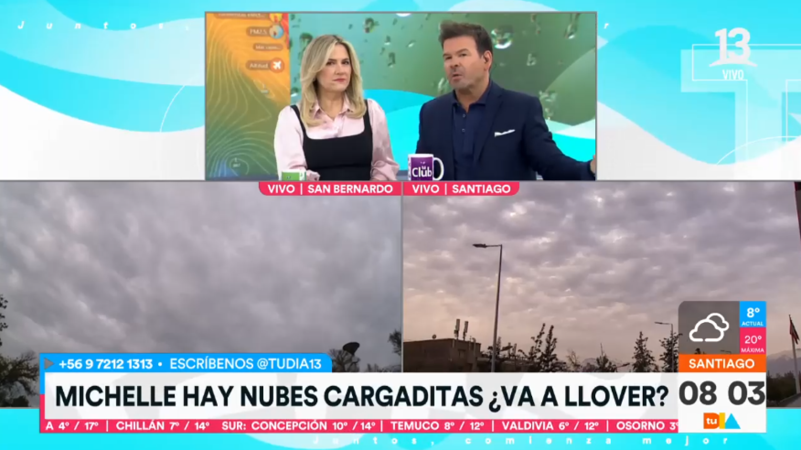 Tu Día - Créditos: Captura Canal 13