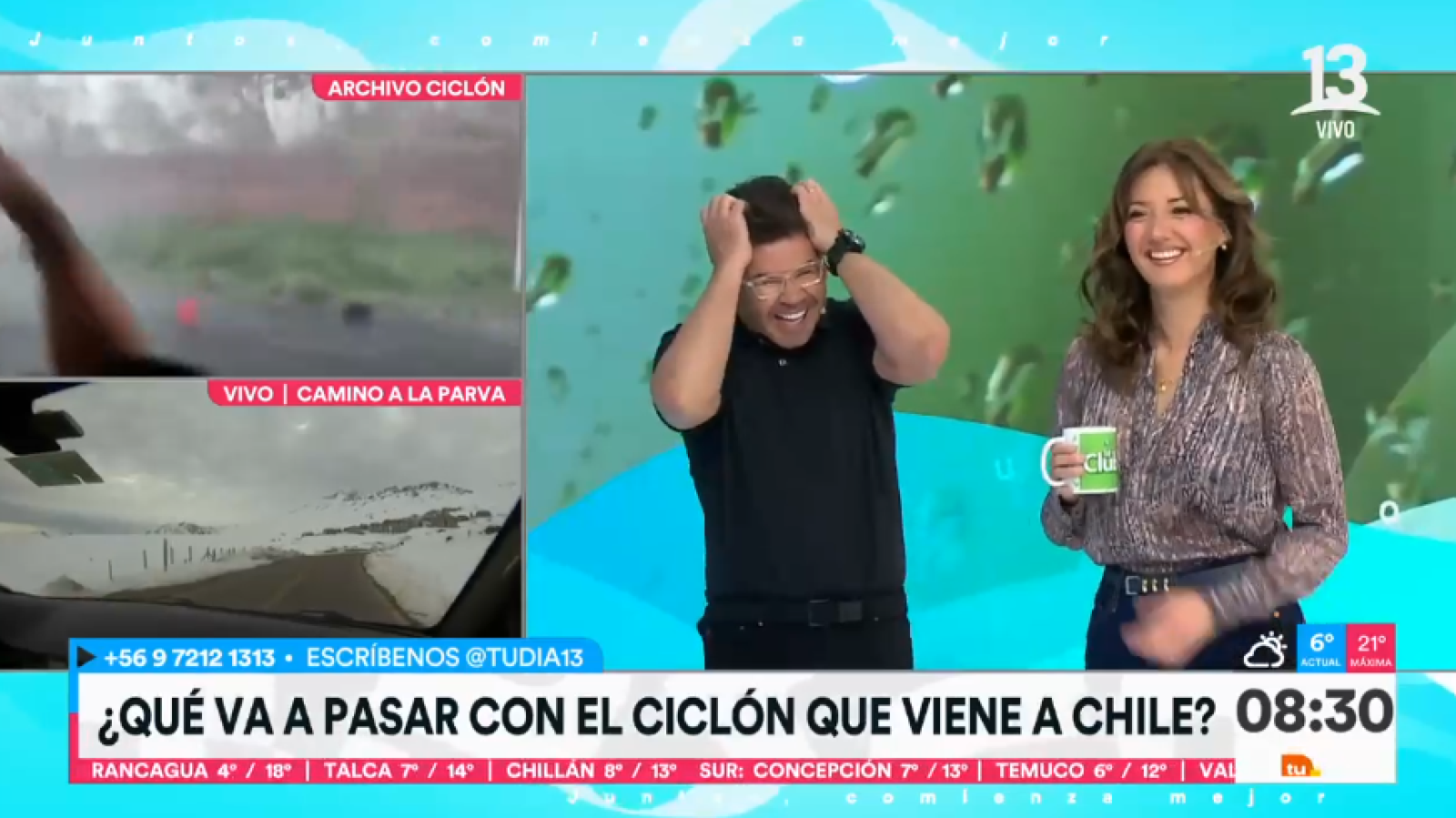 Tu Día - Créditos: Captura Canal 13