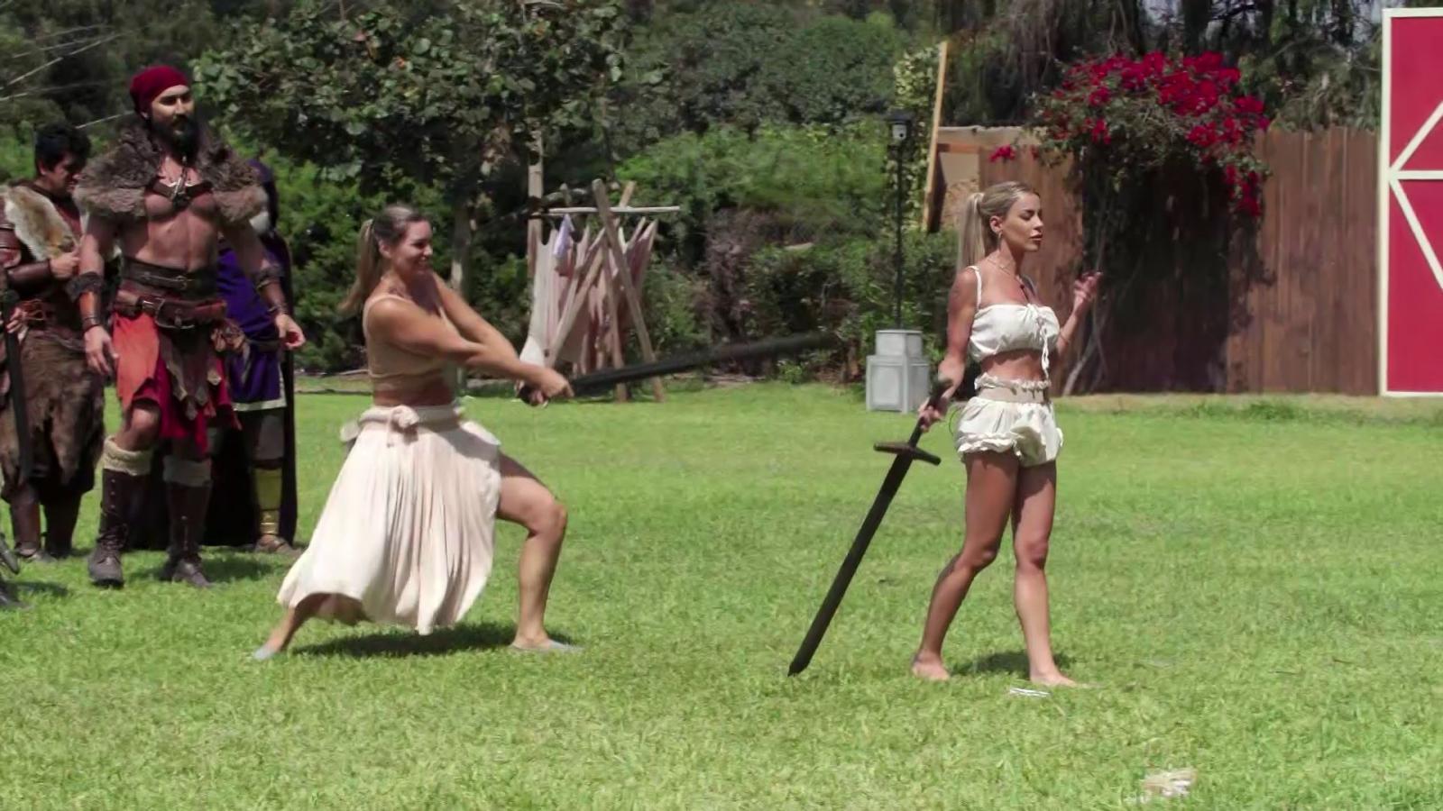 Faloon fue la ganadora de la lucha con espadas en Ganar o Servir