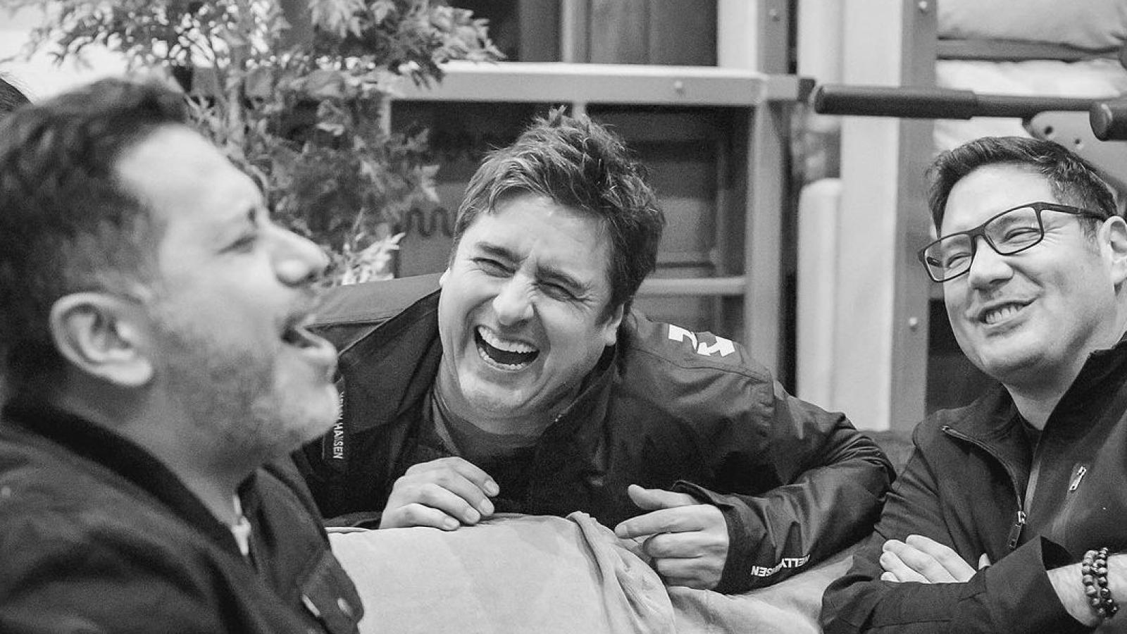 Pancho Saavedra, Pedro Ruminot y Jorge Zabaleta - Créditos: Instagram