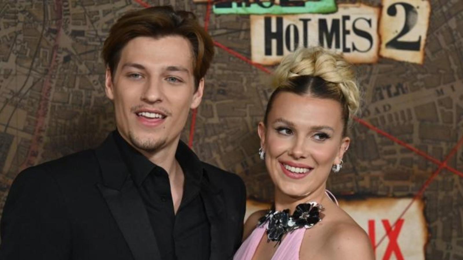 Millie Bobby Brown y Jake Bongiovi - Créditos: AFP
