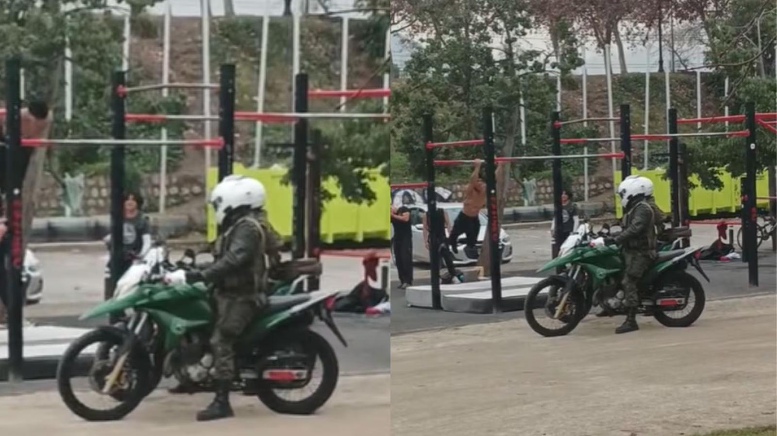 El inesperado gesto de dos carabineros que se hizo viral en TikTok