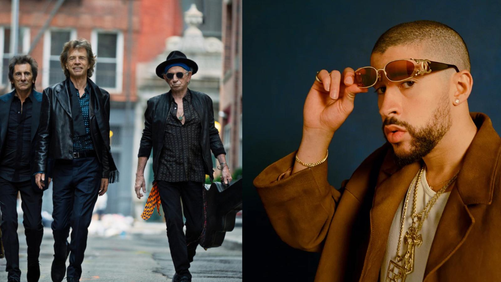 The Rolling Stones y Bad Bunny 