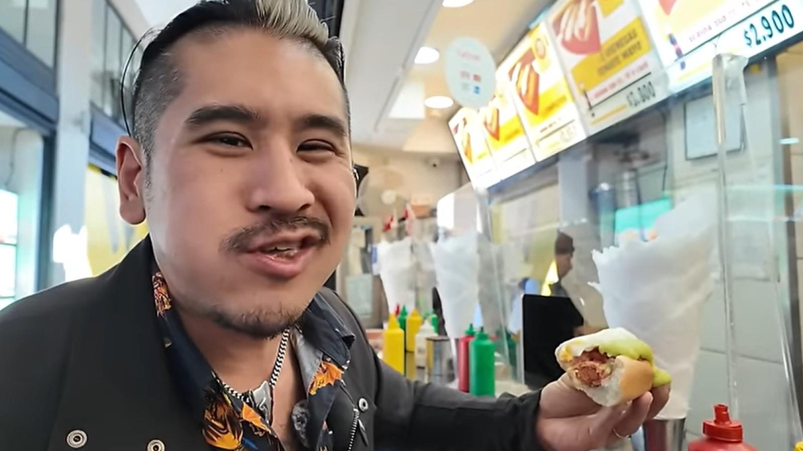 Youtuber argentino-japonés en Santiago - Captura de pantalla