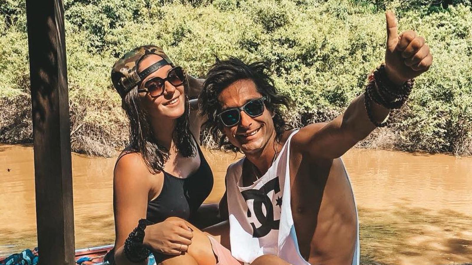 Claudio Iturra y Kel Calderón