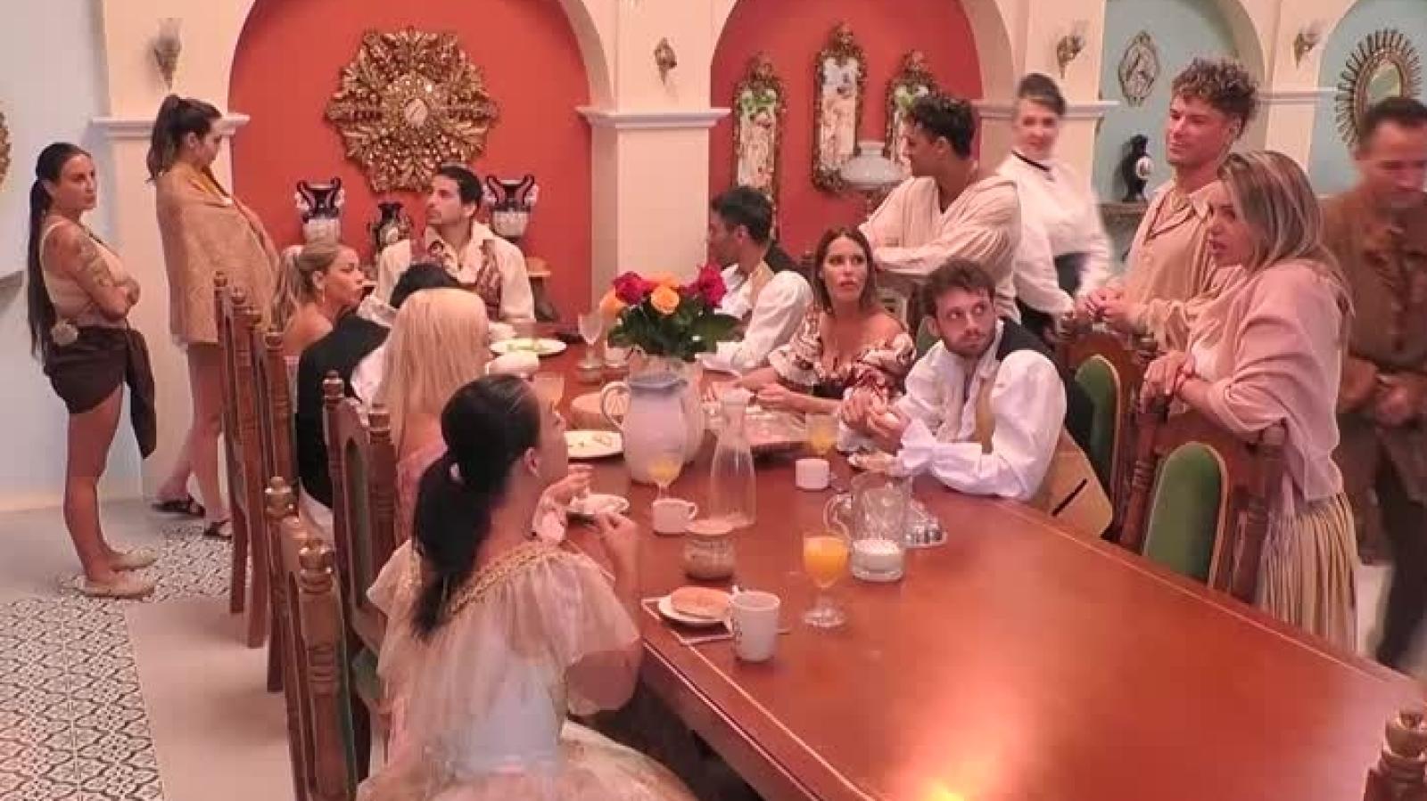 El momento en que estalló la discusión