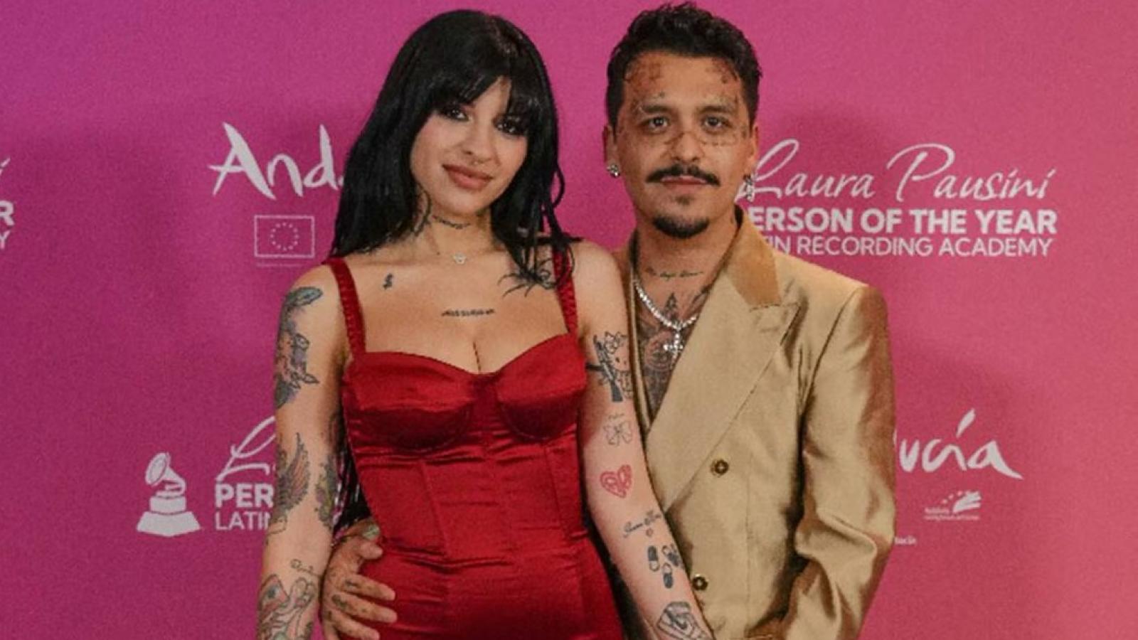 Christian Nodal y Cazzu