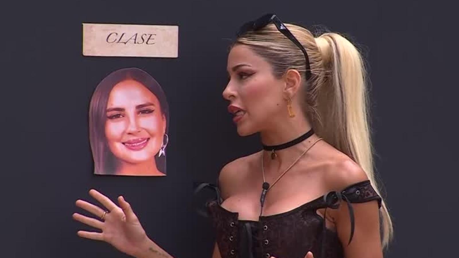 Oriana explicando sus razones