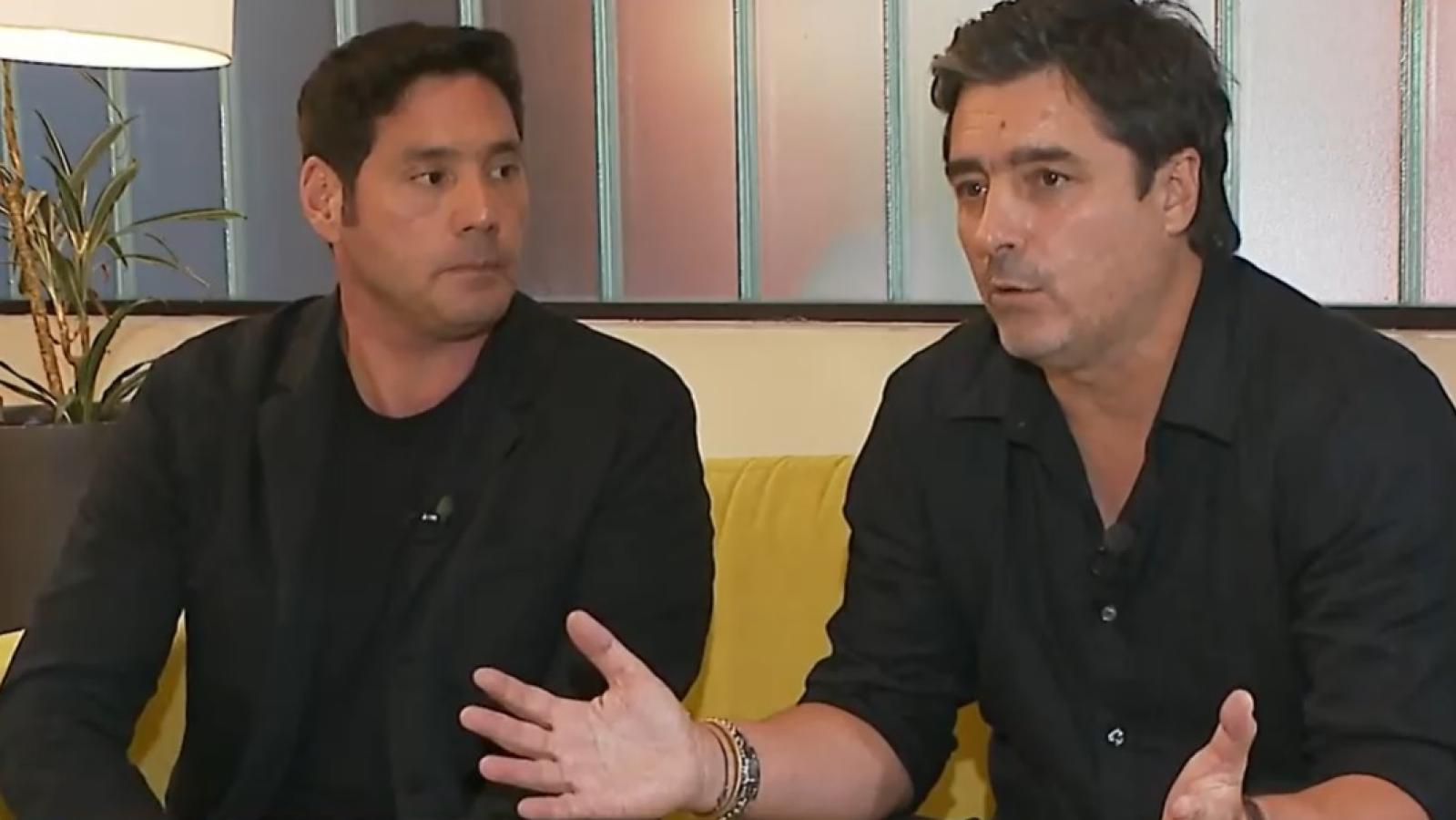 Pancho Saavedra y Jorge Zabaleta
