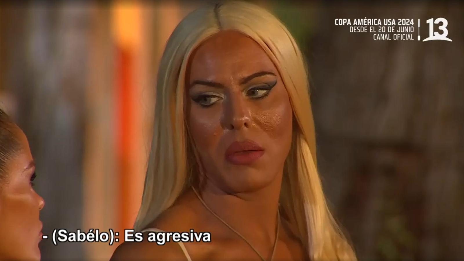 "Sabélo" no soportó actitud de Camila Recabarren y la calificó de "agresiva"