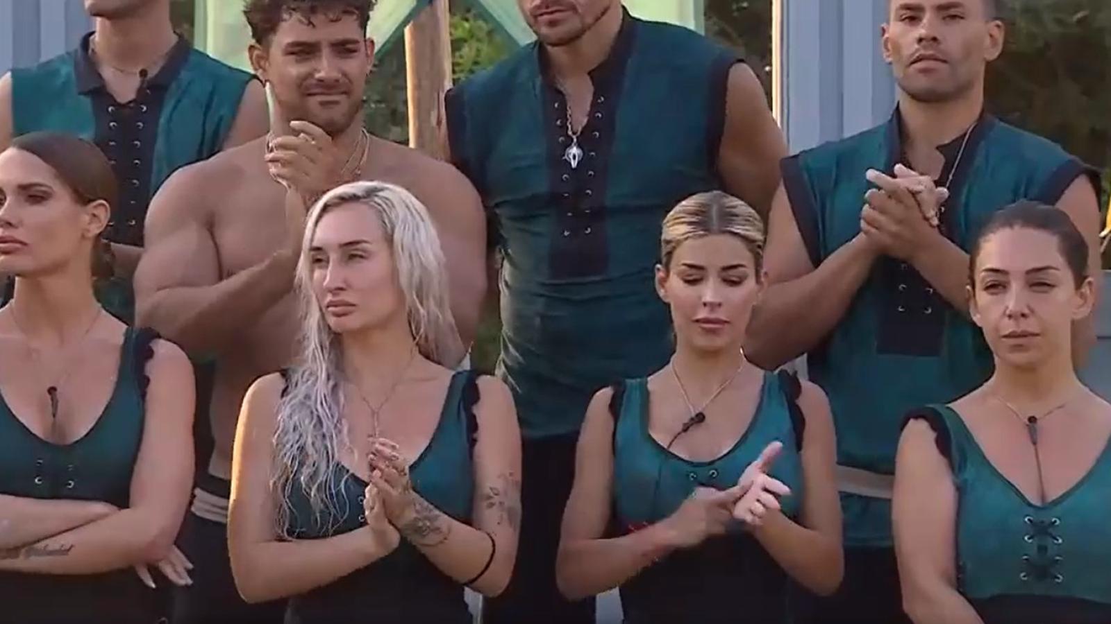 El obsceno gesto de Oriana Marzoli para sus compañeros tras competencia 