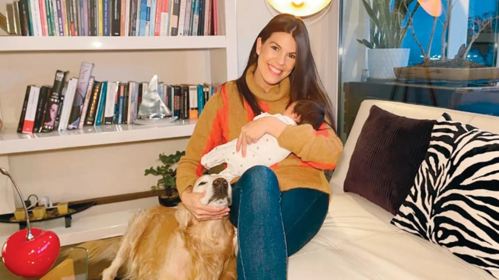 "Caóticamente hermoso": Natalia López repasó su primer de maternidad 