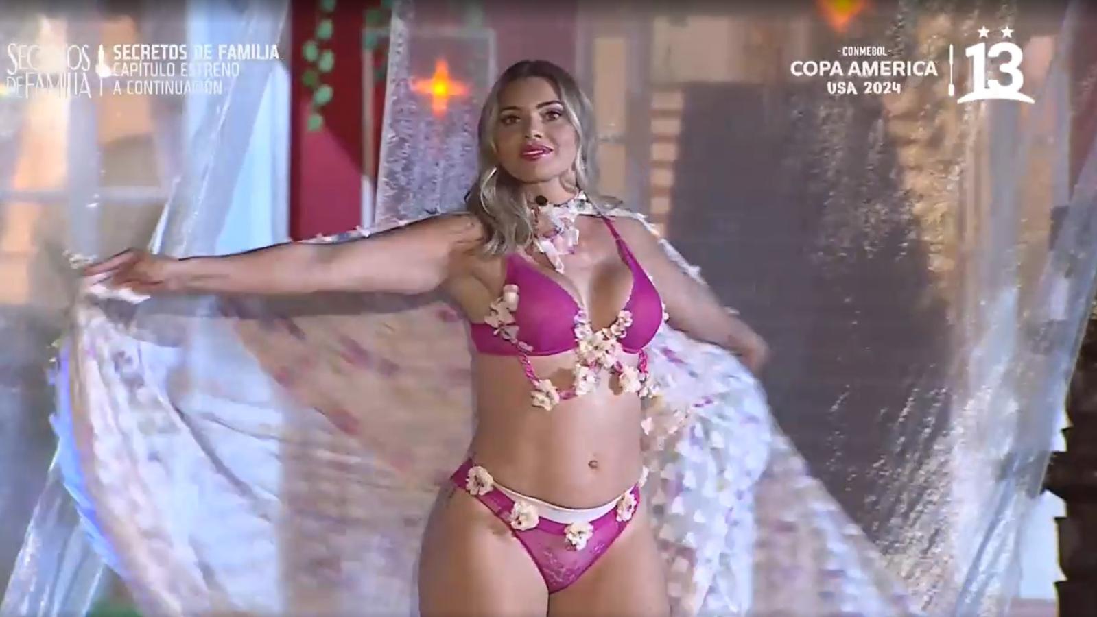 Así fue el sensual y glamuroso desfile de bikini en Ganar o Servir 