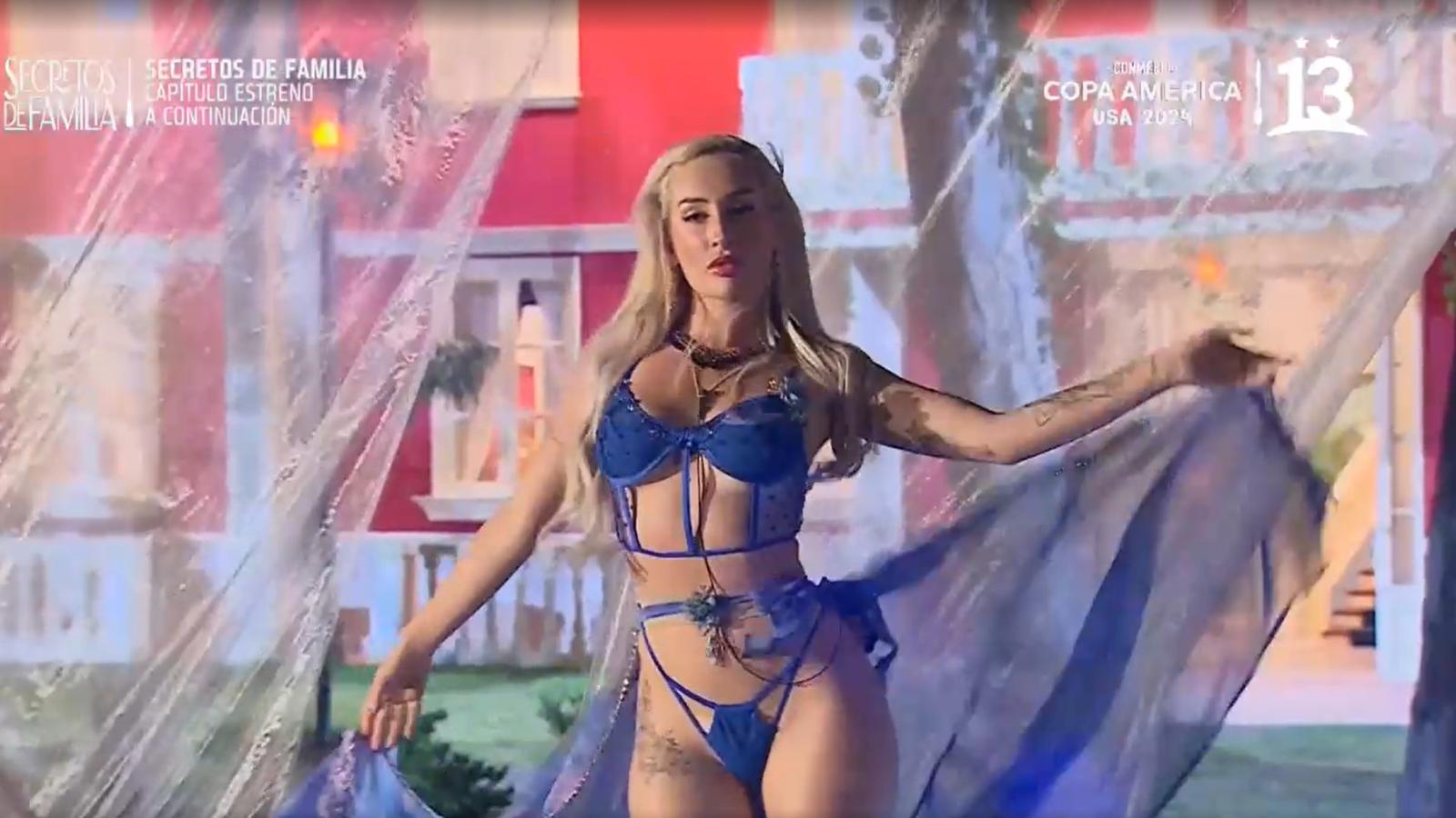 La aplaudida presentación de Fran Maira en lencería 