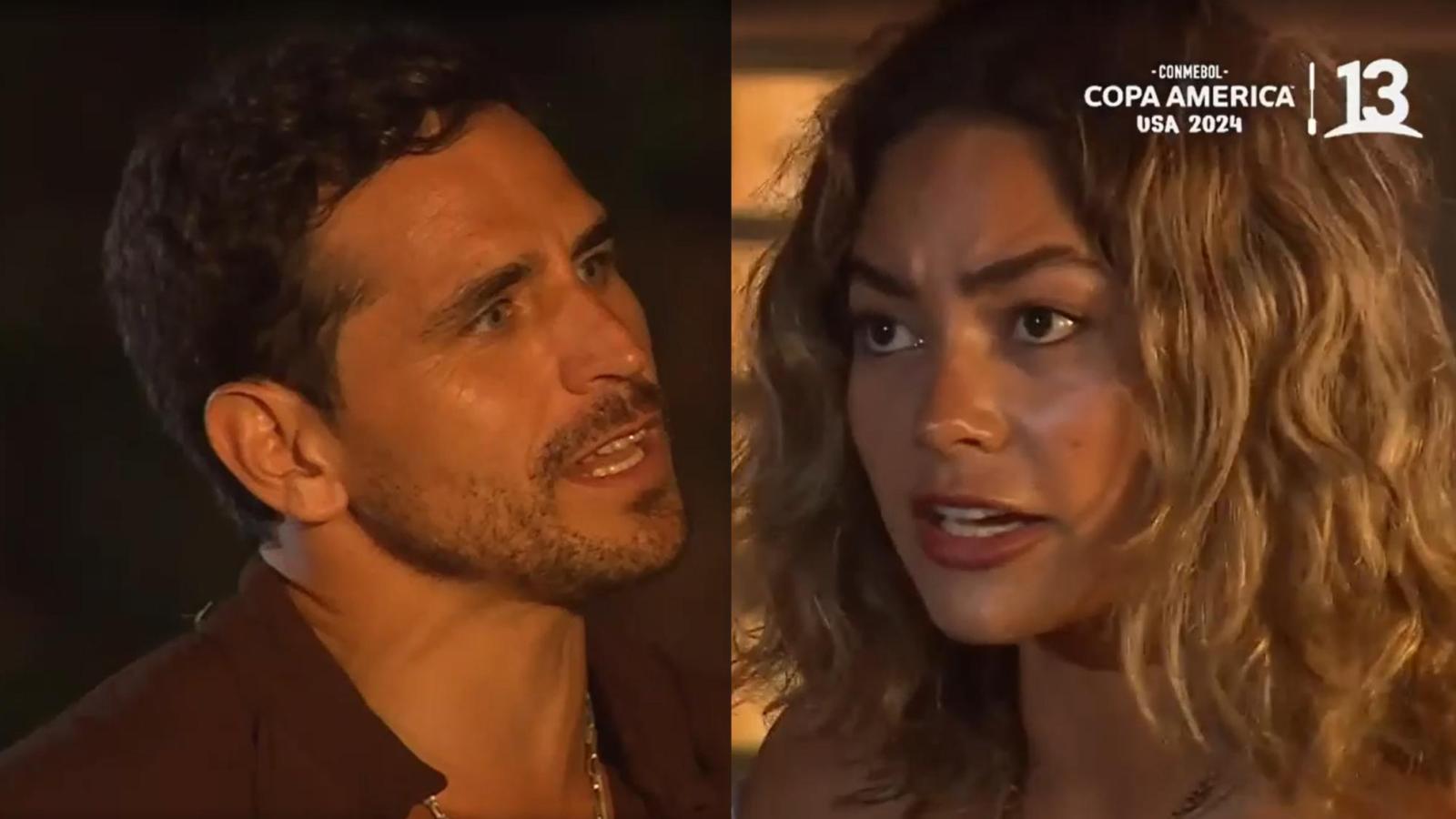 "Tus consejos métetelos en la...": Camila Recabarren no soportó dichos de Pangal en duro intercambio 