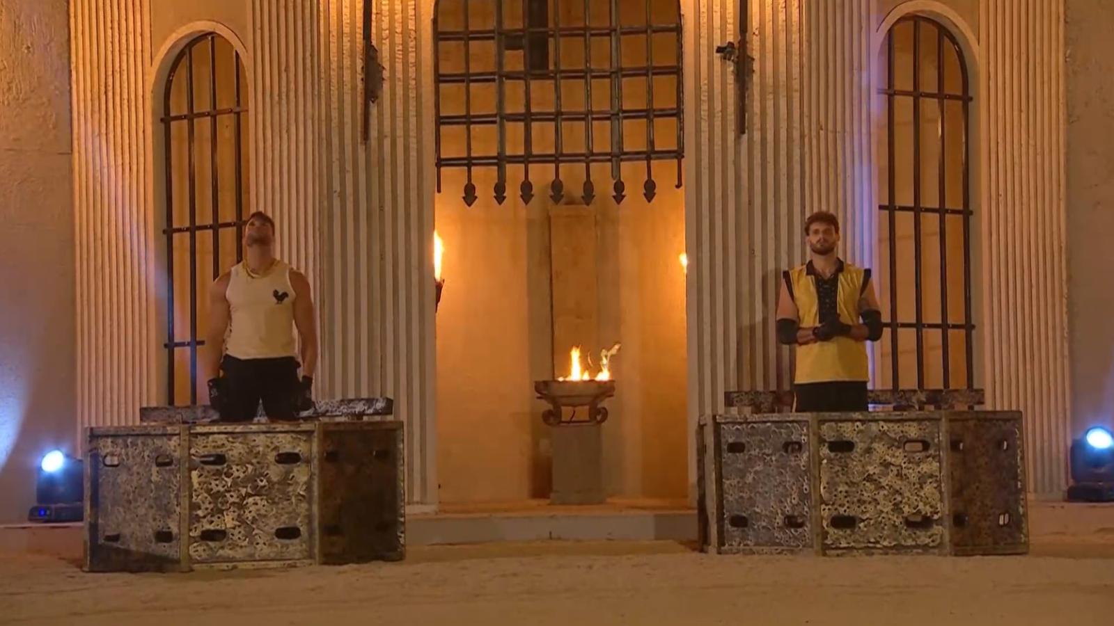 Fabio Agostini y Christian Mujica se enfrentaron en duelo en Ganar o Servir