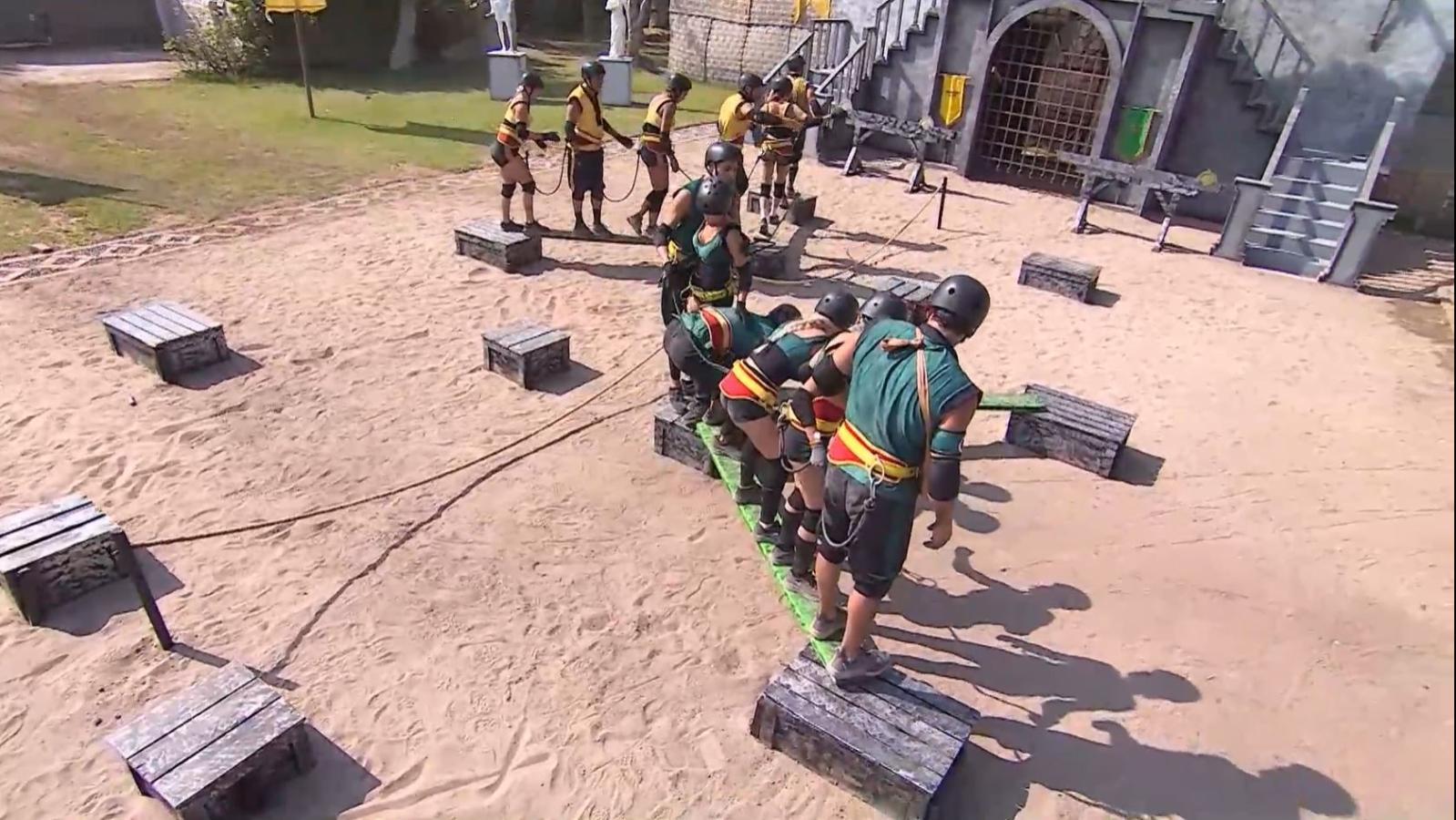 Competencia por equipos en Ganar o Servir