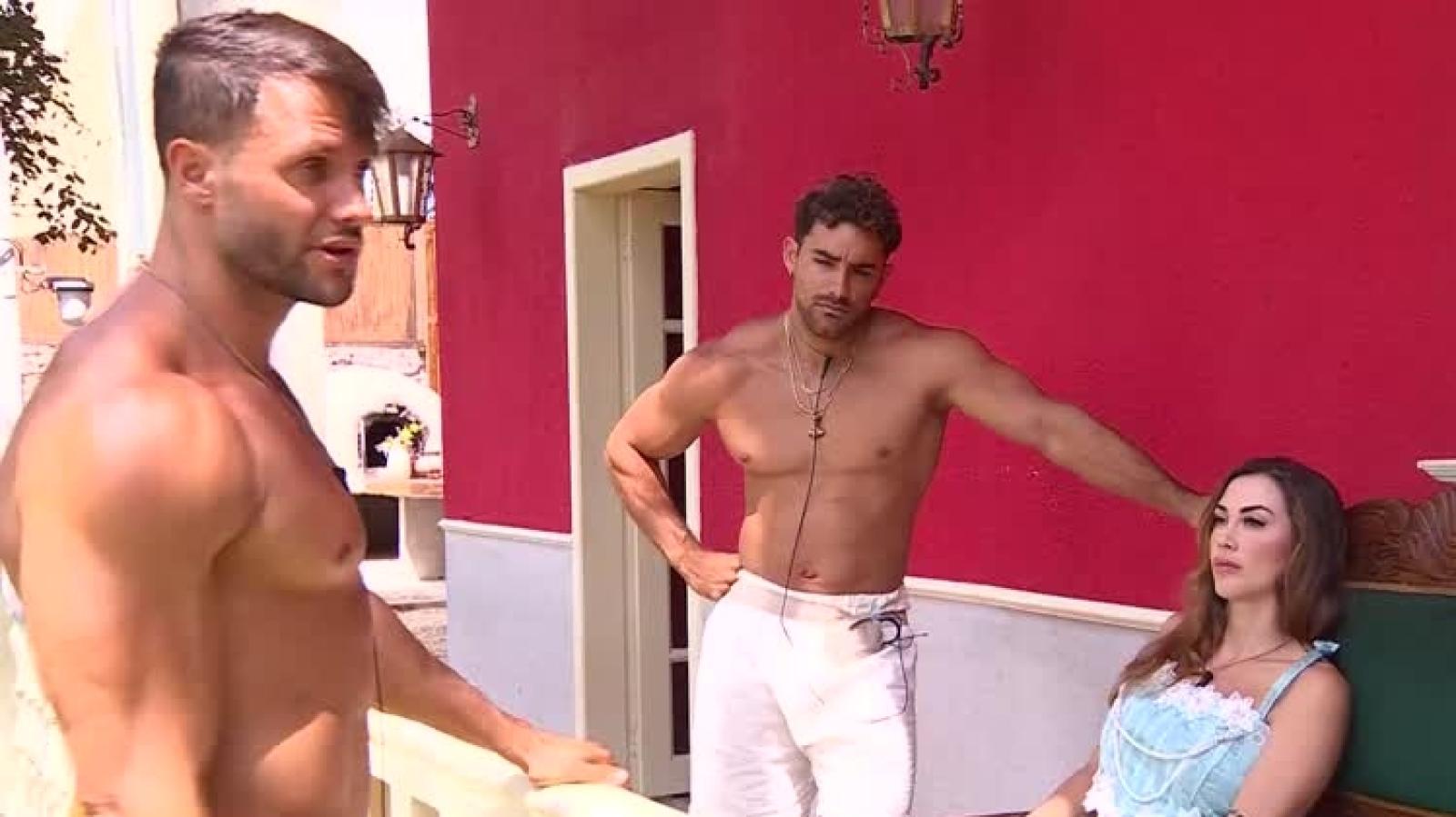 Fabio Agostini, al momento de las disculpas