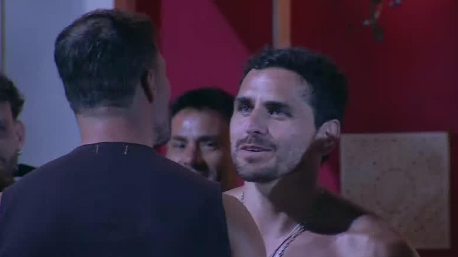 Tensión a tope en Ganar o Servir: Fabio ya está en la casona y lanzó advertencia a Pangal