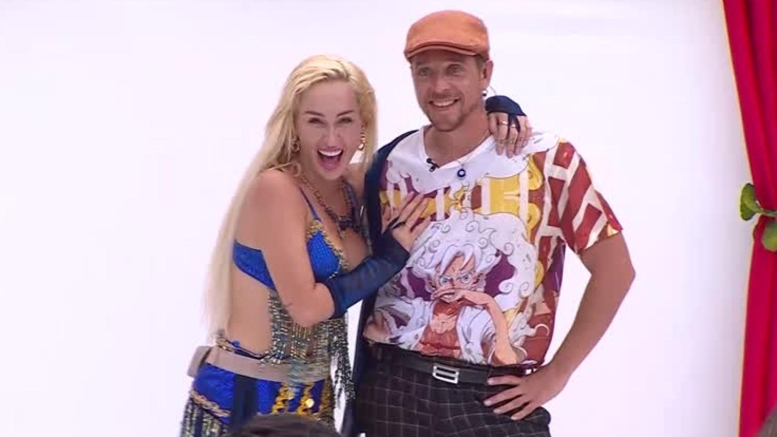 Fran Maira se vio muy cómoda con la Danza Árabe.