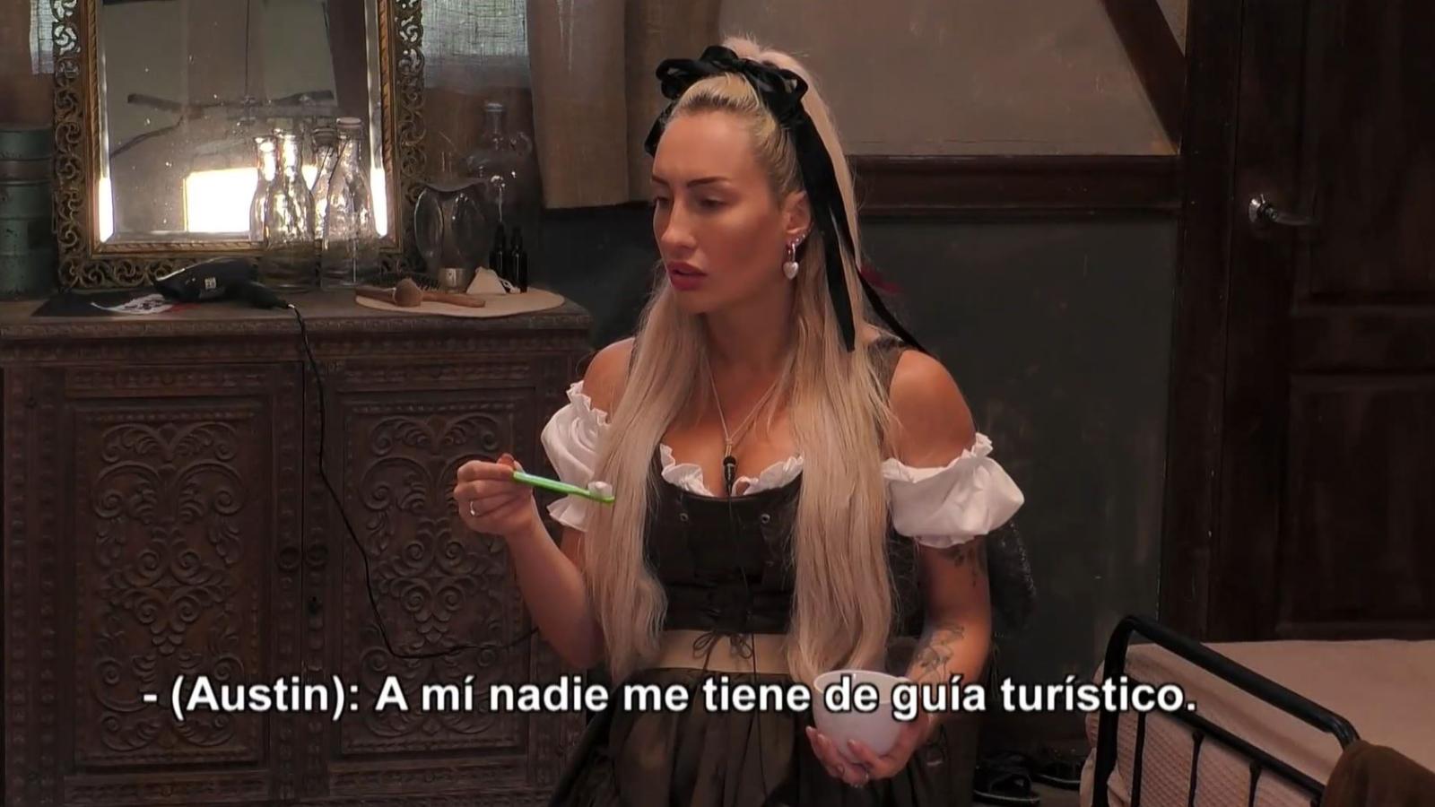 Fran Maira indignada con Austin Palao en Ganar o Servir