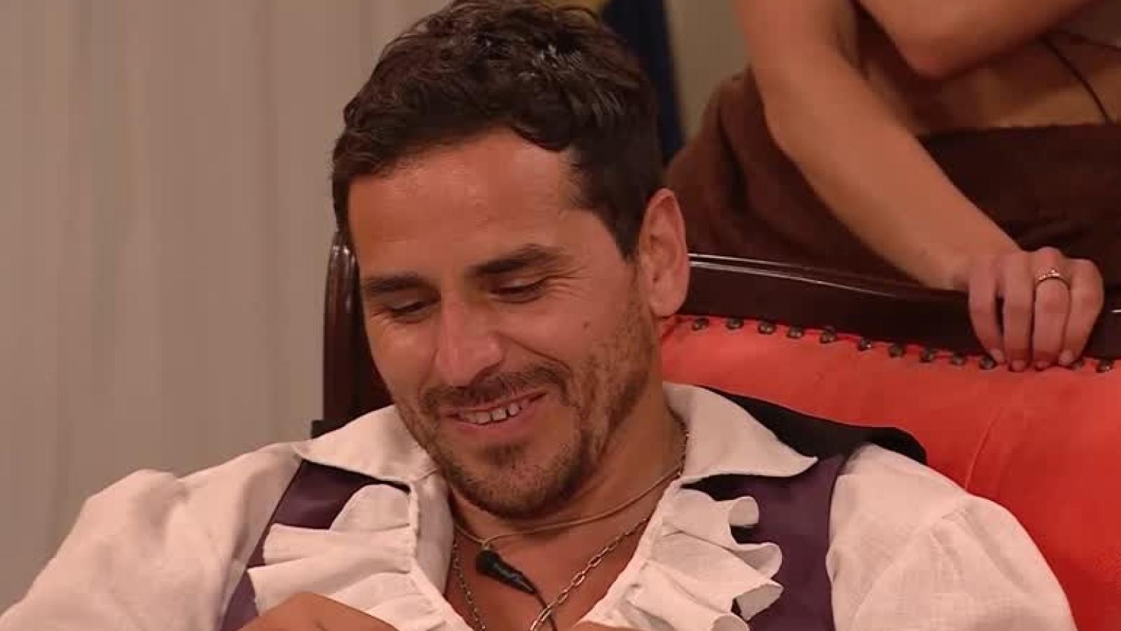 Pangal Andrade, durante la confesión.