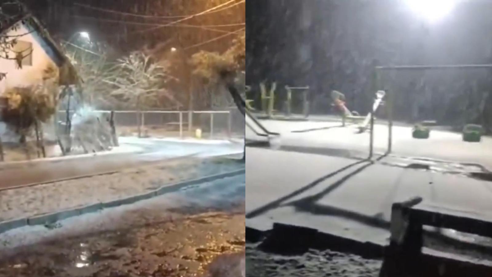 Nieve en Cajón del Maipo: mira acá los registros que dejó este evento
