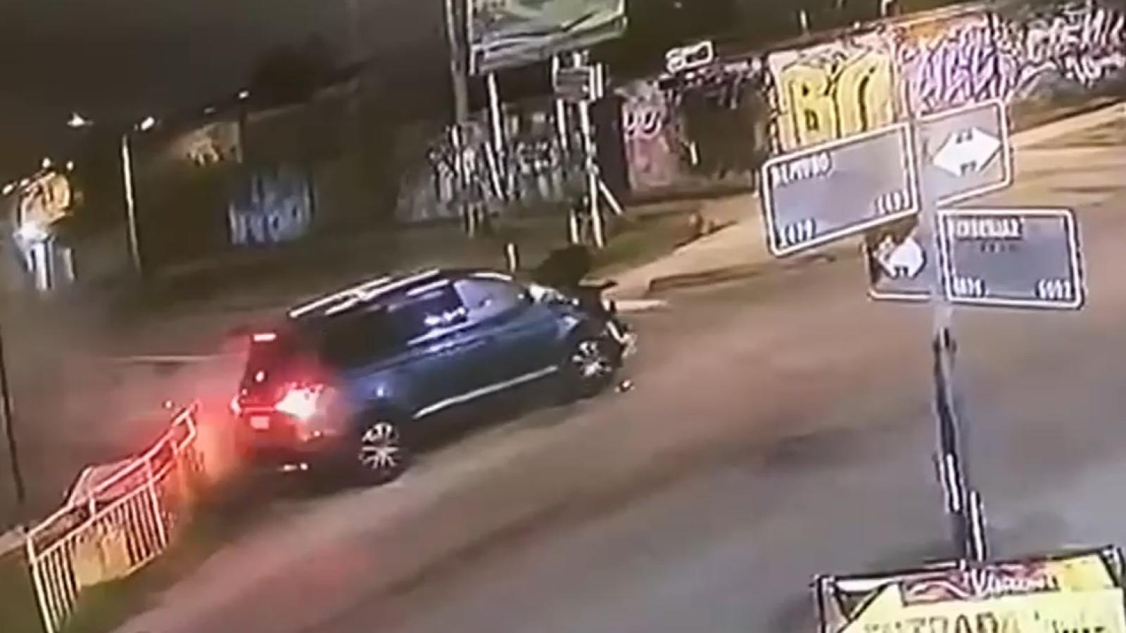 Persecución en Quinta Normal termina en brutal colisión