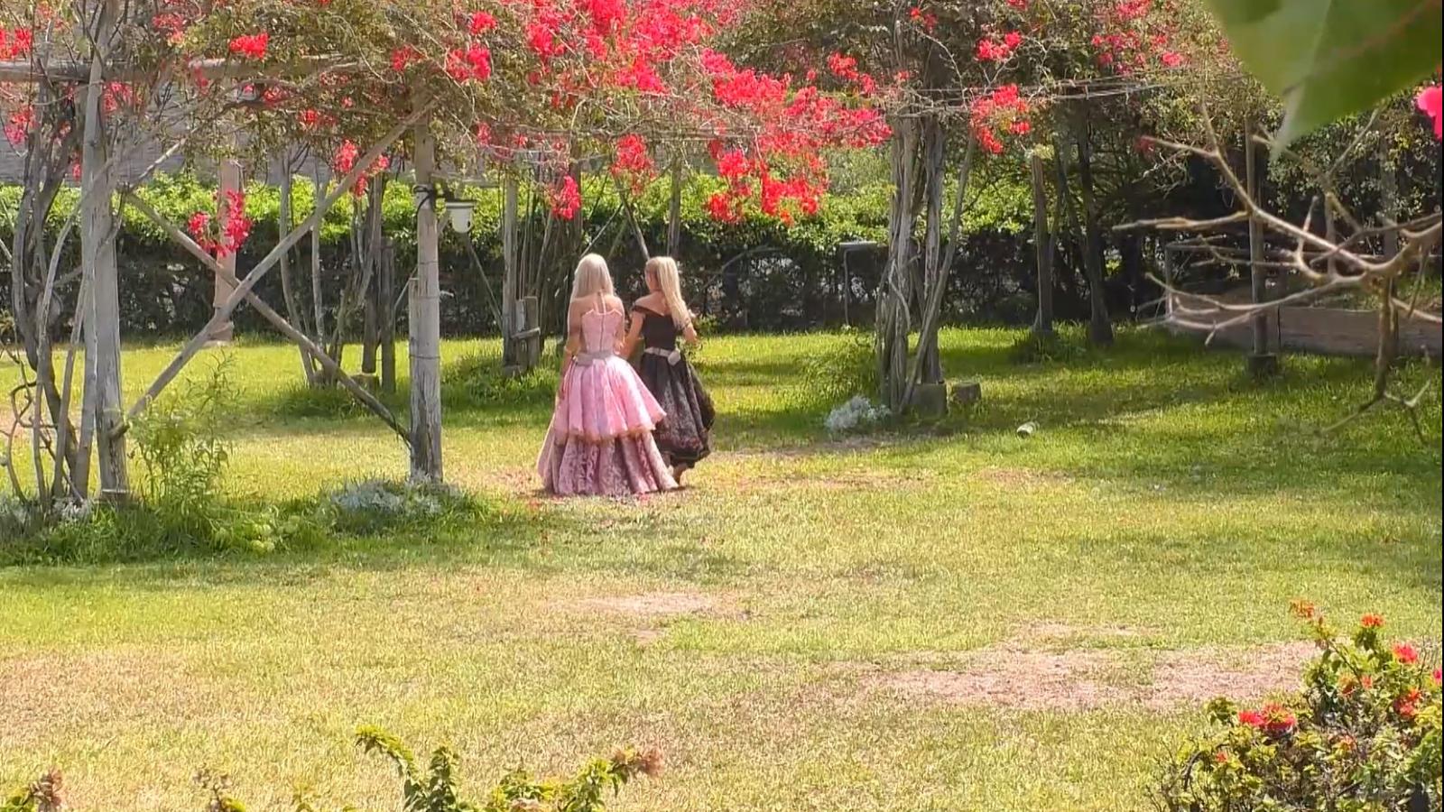 Oriana y Fran pasean por Ganar o Servir