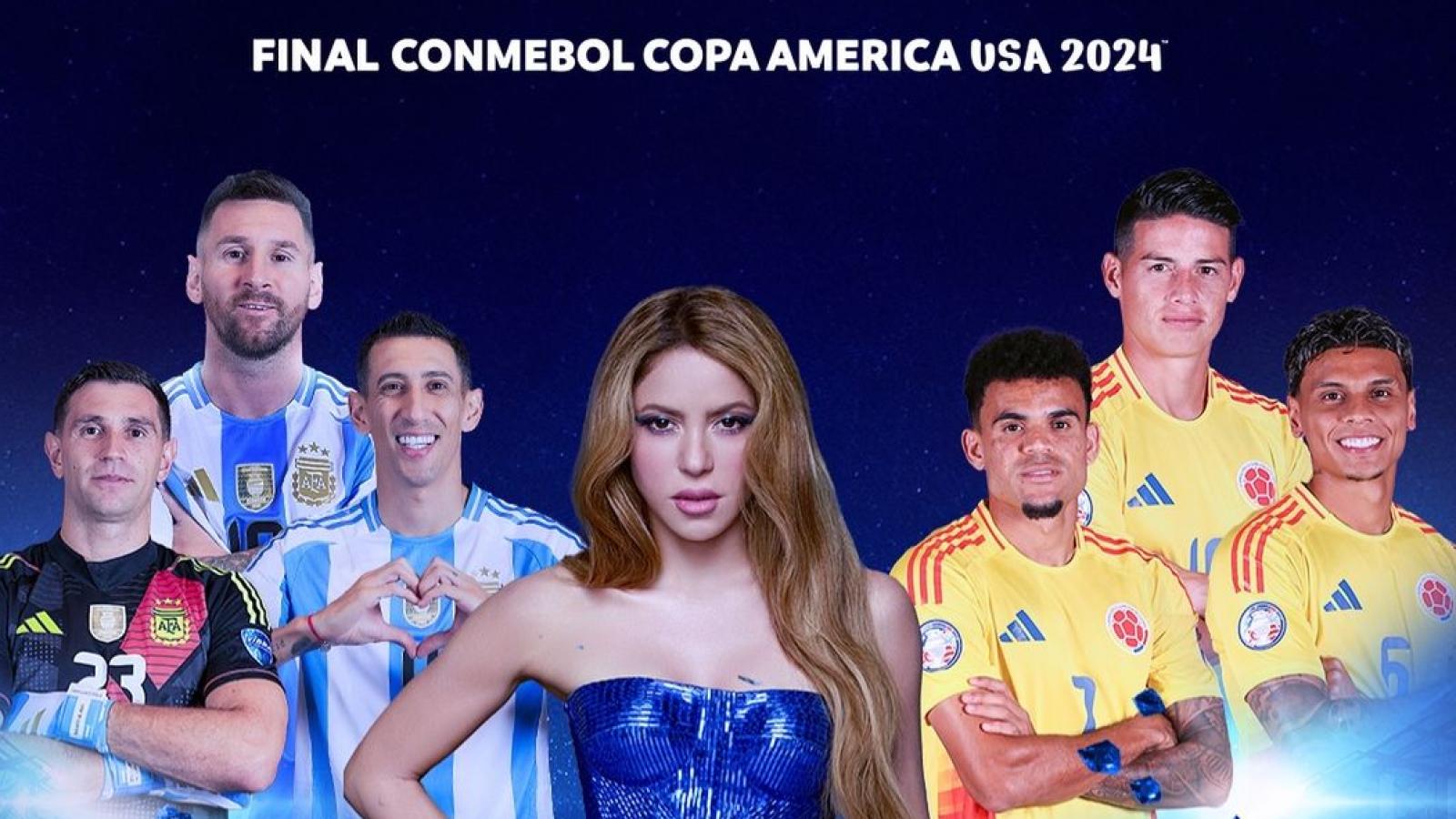 Show de Shakira - Instagram @conmebol