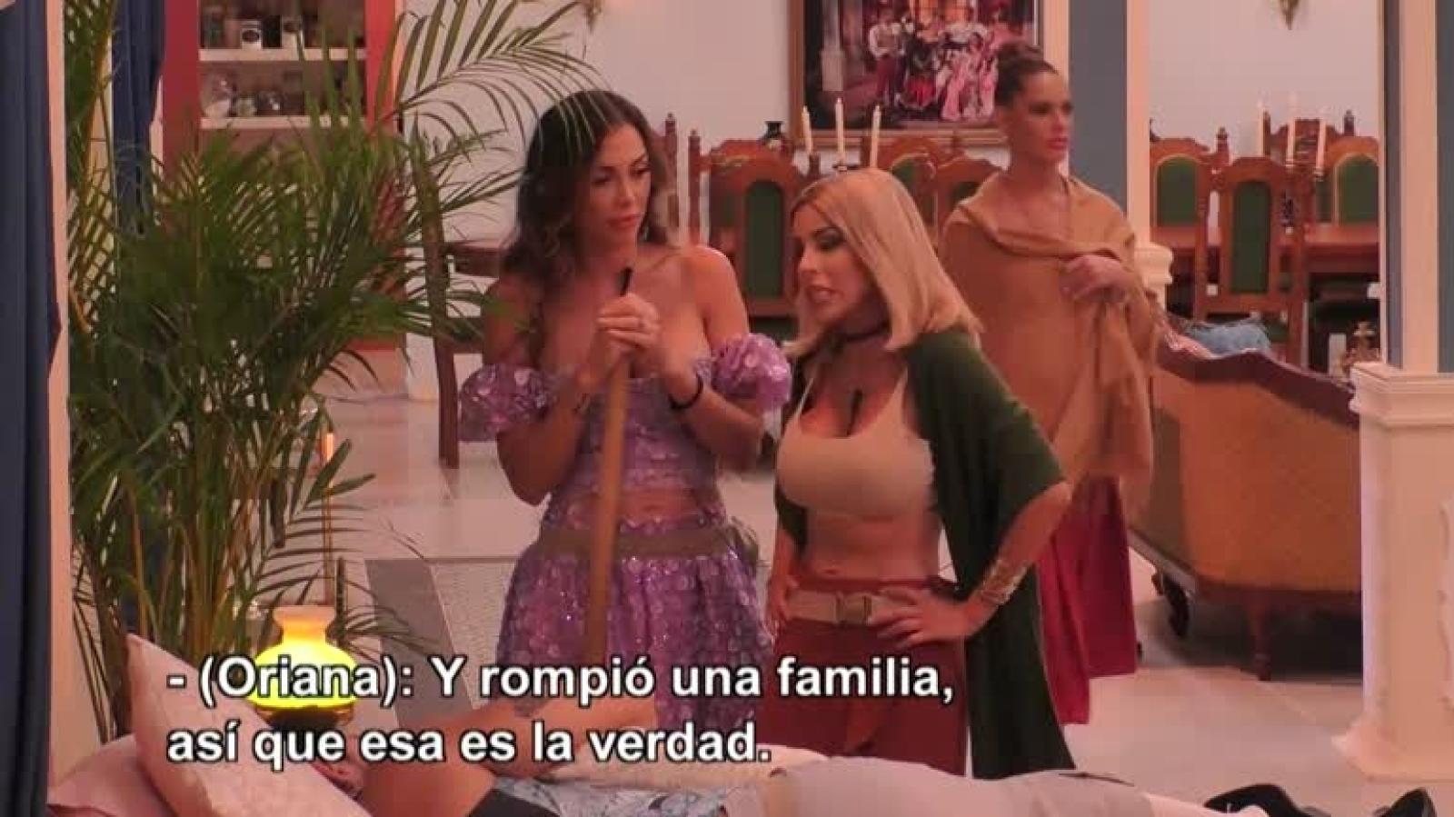 Oriana sin filtro contra Gala tras intensa pelea.
