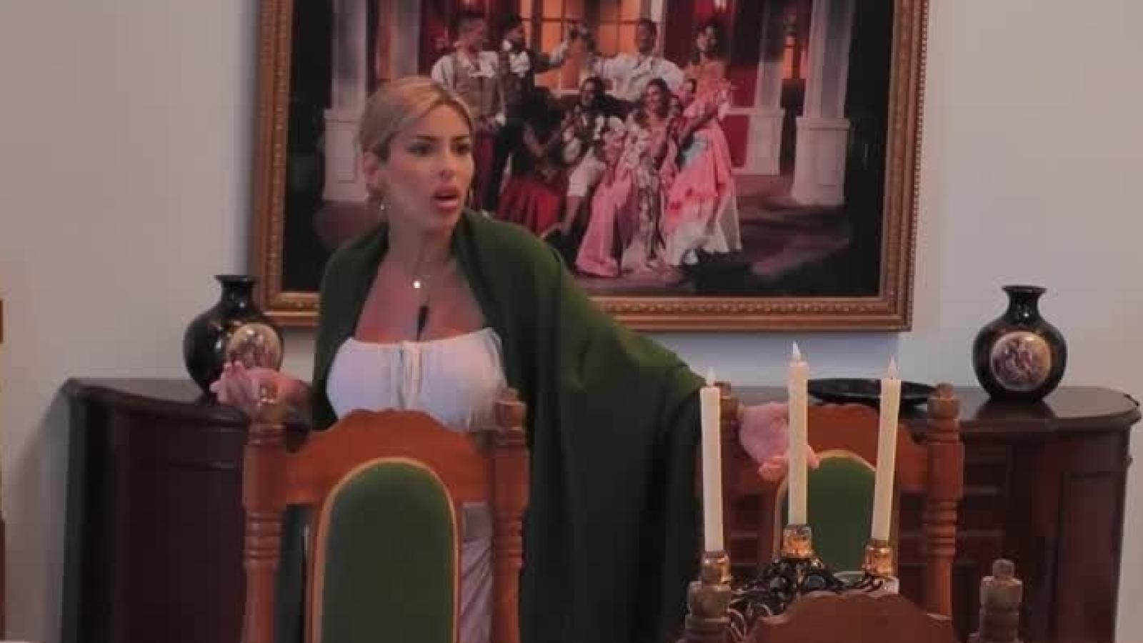 Oriana Marzoli furiosa en Ganar o Servir.