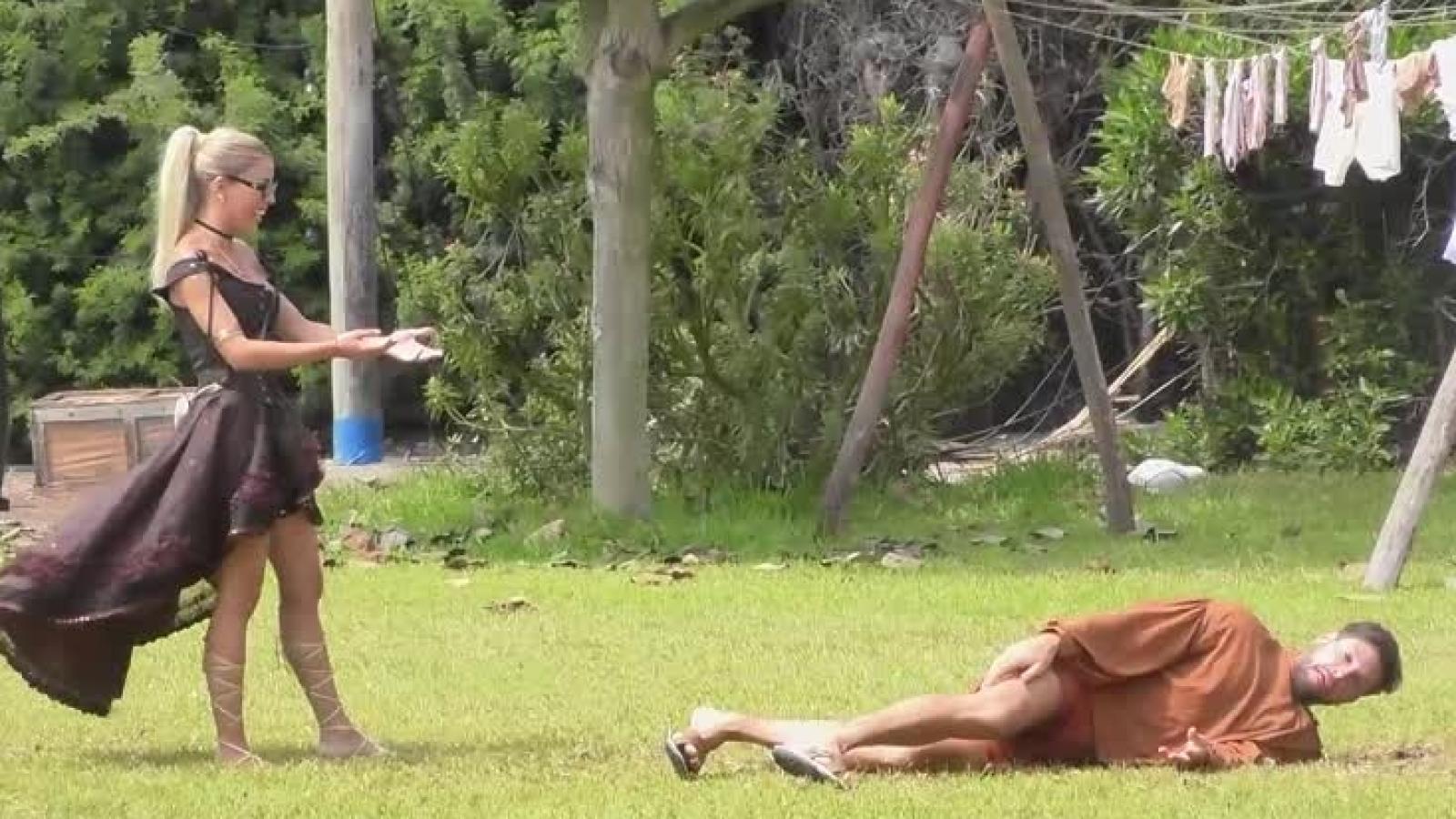 Las burlas de Mateucci y Oriana contra Facu en Ganar o Servir.