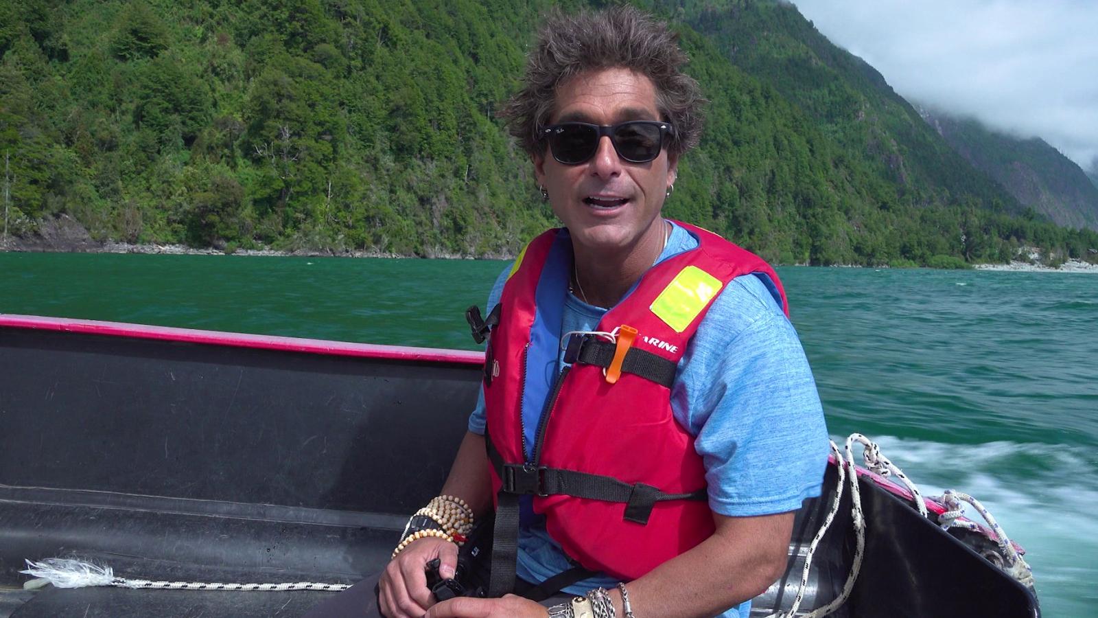 Claudio Iturra en "La ruta de la Patagonia"